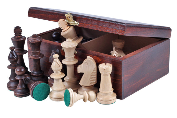 Staunton Wooden Chess Piece Box (98mm King)