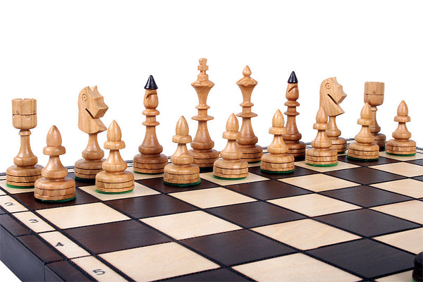 Indian Carved Chess Set