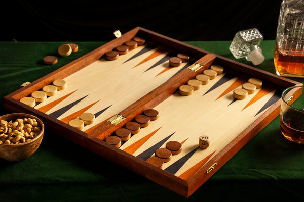 Tournament Chess, Checkers & Backgammon Set
