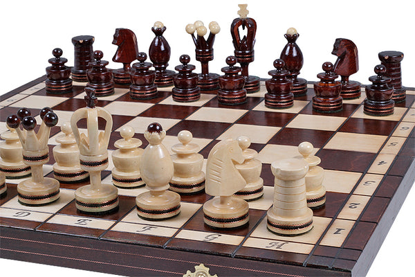 Kingdom Inlaid Chess Set
