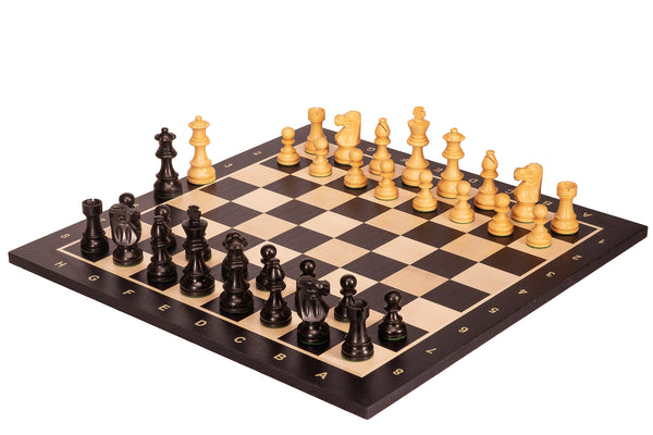 French Staunton Ebonised Set