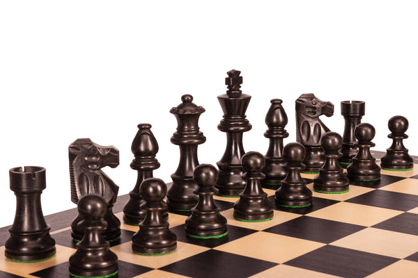 French Staunton Ebonised Set