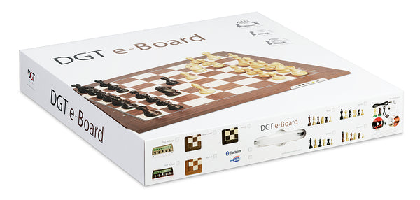 DGT e-Board Bluetooth Walnut Chess Set