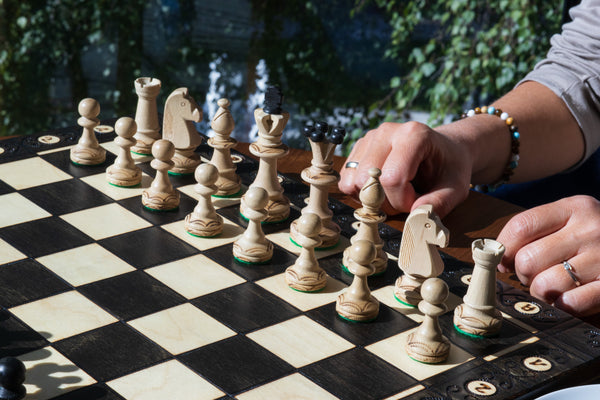 Consul Wooden Chess Set