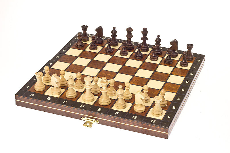 Magnetic Wooden Chess Set (27cm)