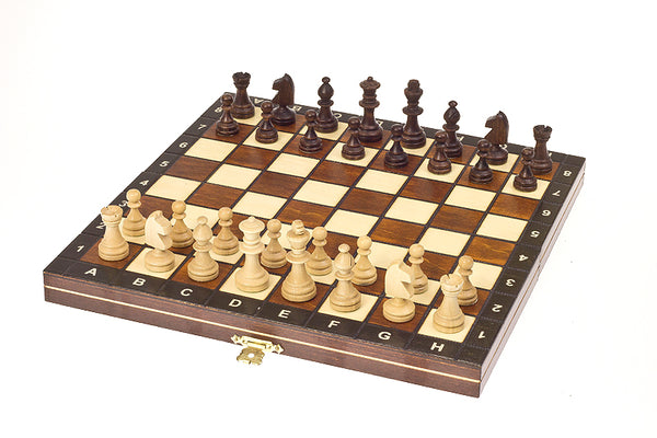 Magnetic Wooden Chess Set (27cm)
