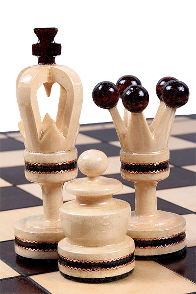 Kingdom Inlaid Chess Set