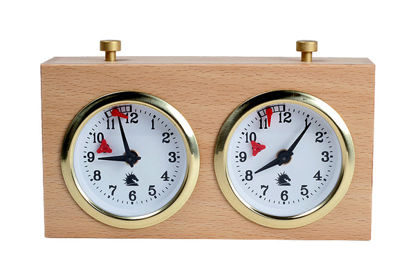 BHB Wooden Chess Clock Small without Stand