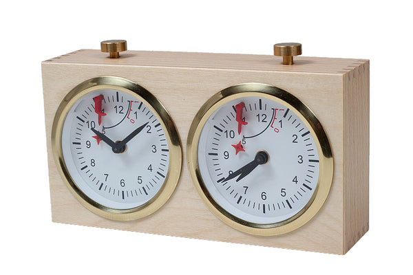 BHB Wooden Chess Clock Large without Stand