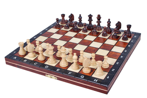 Magnetic Wooden Chess Set (27cm)