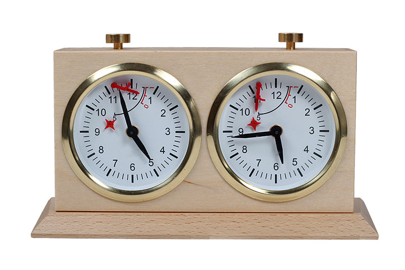 BHB Wooden Chess Clock Large with Stand