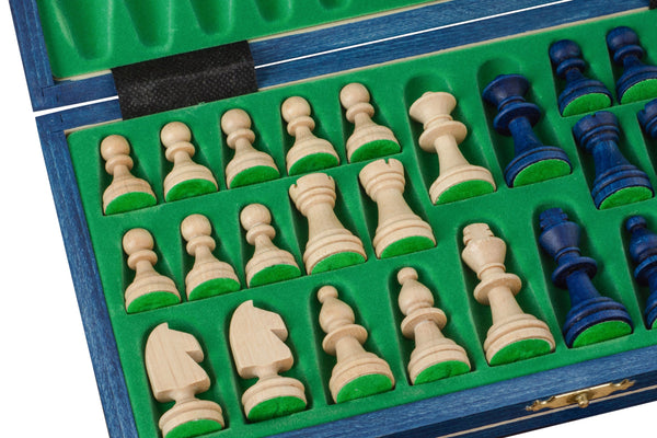 Magnetic Wooden Chess Set (27cm)