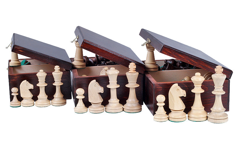 Staunton Wooden Chess Piece Box (98mm King)
