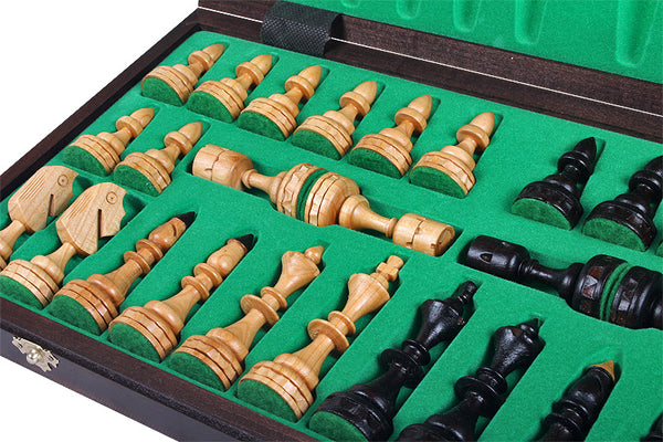 Indian Carved Chess Set