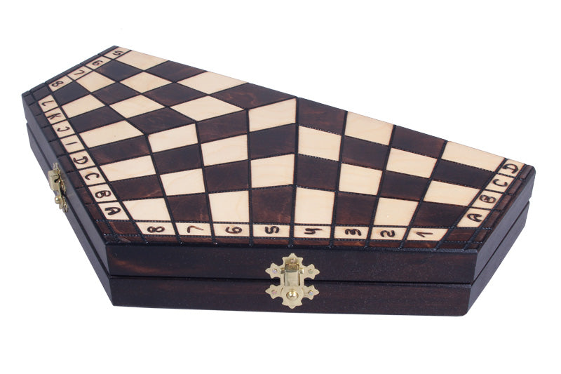 Three-Player Chess Set – Medium (40×35cm)