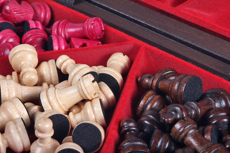 Three-Player Chess Set – Small (32×28cm)