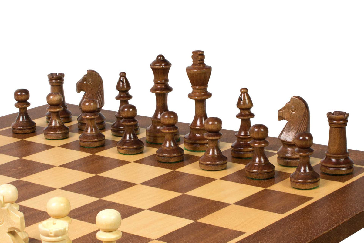 Artisan Mahogany Chess Set