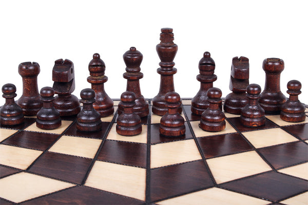 Three-Player Chess Set – Medium (40×35cm)