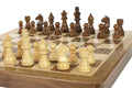 Magnetic Chess Set with Inlaid Chessboard