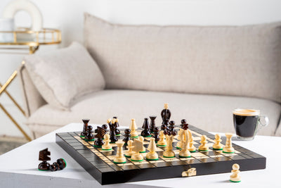 Chess & Checkers Set (35×35cm)