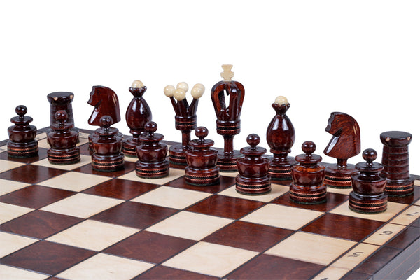 Kingdom Inlaid Chess Set