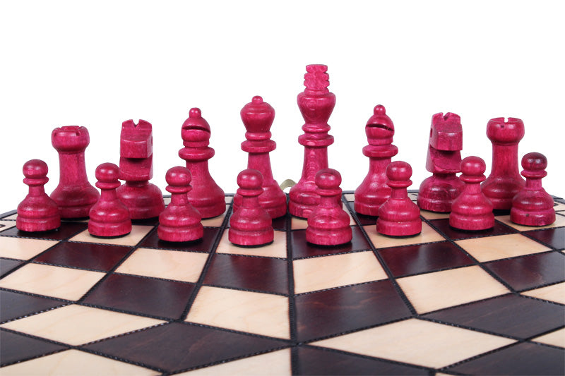 Three-Player Chess Set – Medium (40×35cm)