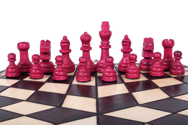 Three-Player Chess Set – Medium (40×35cm)