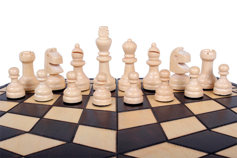 Three-Player Chess Set – Medium (40×35cm)