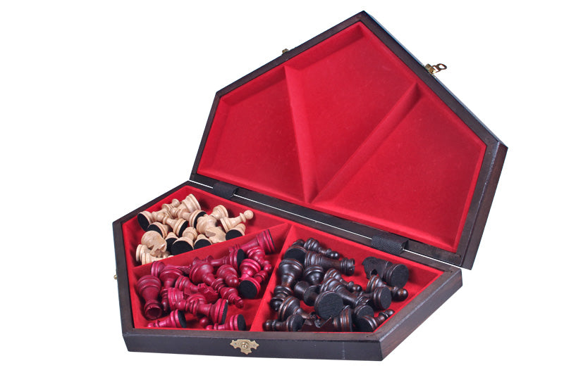 Three-Player Chess Set – Large (54×47cm)