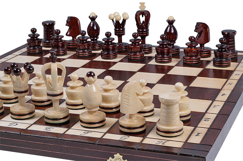 Kingdom Inlaid Chess Set