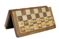 Magnetic Chess Set with Inlaid Chessboard