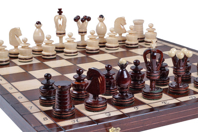 Kingdom Inlaid Chess Set