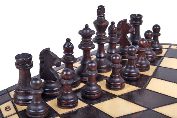 Three-Player Chess Set – Large (54×47cm)