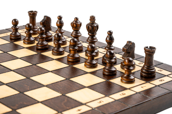 3-in-1 Wood Game Set – Chess, Checkers & Backgammon (40×40cm)