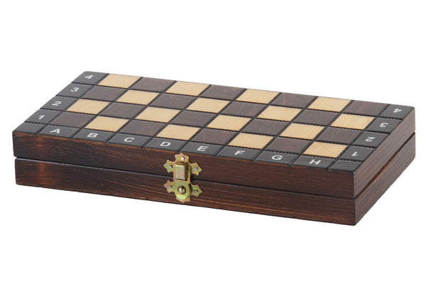 School Game Board – Chess, Checkers & Backgammon (28×28cm)