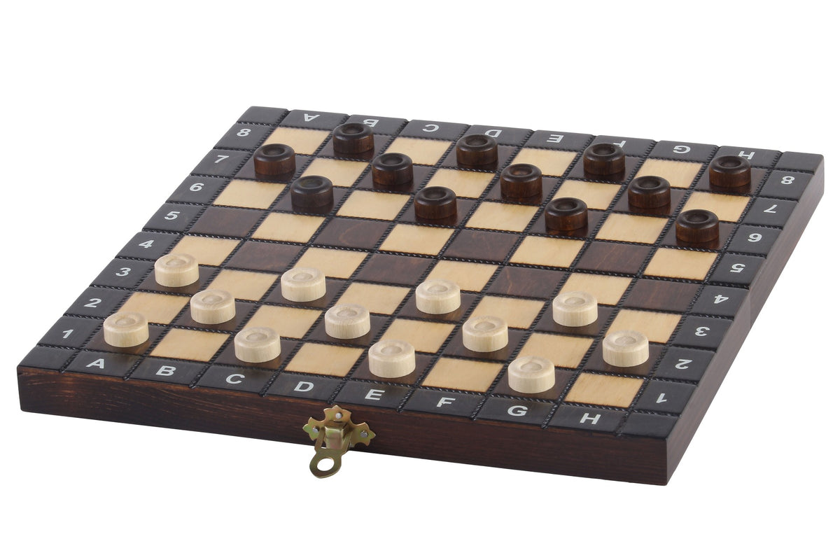School Game Board – Chess, Checkers & Backgammon (28×28cm)