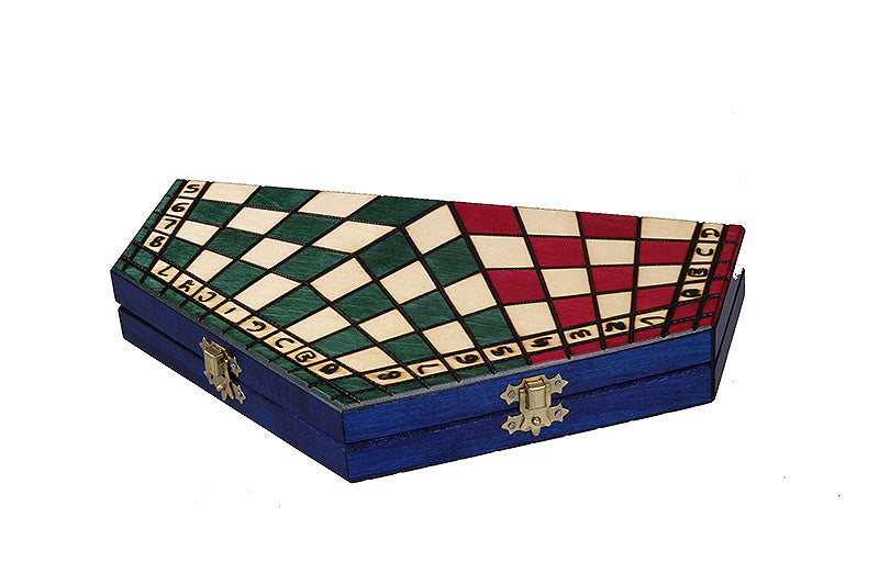 Three-Player Chess Set – Medium (40×35cm)