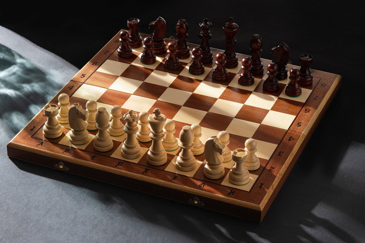 Inlaid Tournament Chess Set
