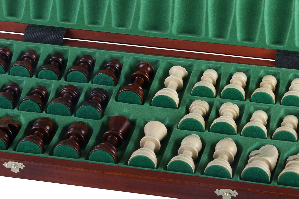 Pyrography Tournament Chess Set