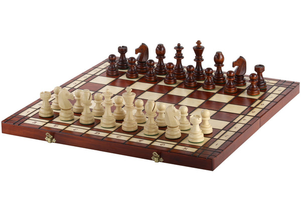 Pyrography Tournament Chess Set