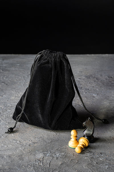 Velour Storage Bag for Chess Pieces