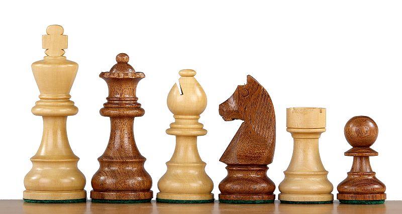 Timeless Mahogany Chess Set