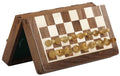 Magnetic Chess Set with Inlaid Chessboard