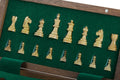 Magnetic Chess Set with Inlaid Chessboard