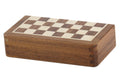 Magnetic Chess Set with Inlaid Chessboard