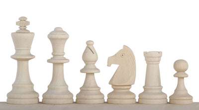 DIY Raw Wood Chess Pieces to Paint Yourself