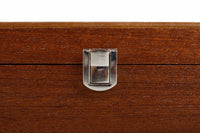 Sapele Chess Piece Chest (24x15x8.5cm)