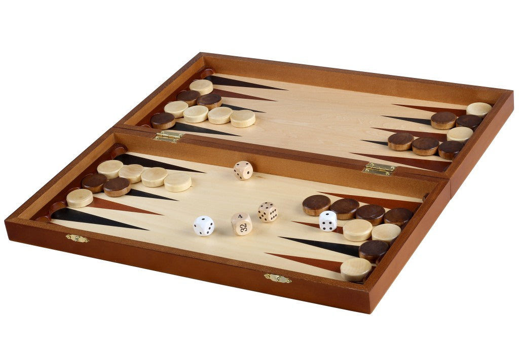 Tournament Chess, Checkers & Backgammon Set