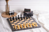 Timeless Ebonised Chess Set