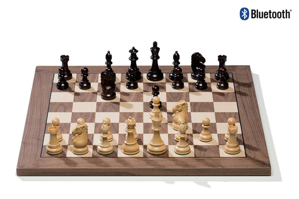 DGT e-Board Bluetooth Walnut Chess Set